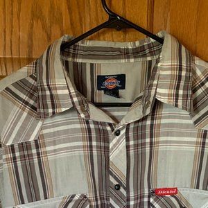 Dickies Western Short Sleeve Button Up